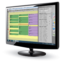 Computer Monitor with Recall Systems screen